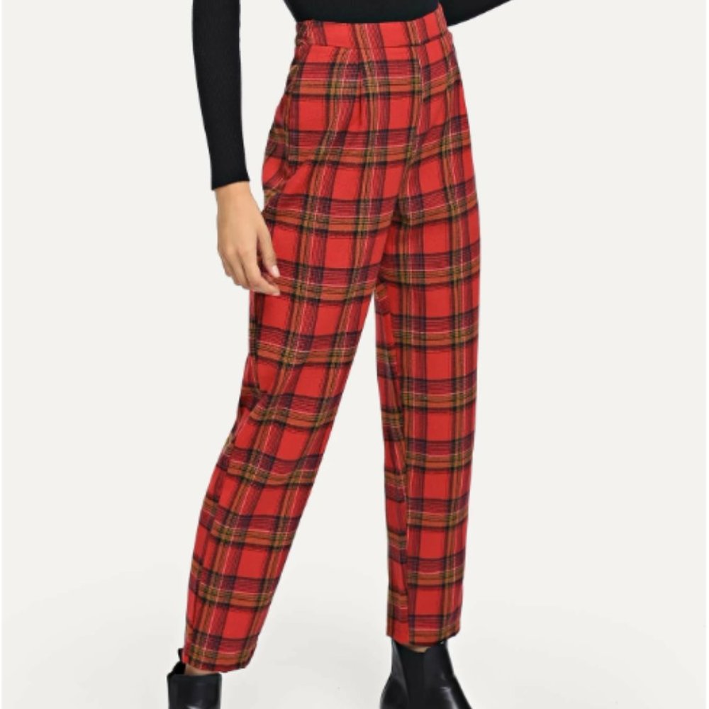 Plaid Trousers - 3 color bundle deal